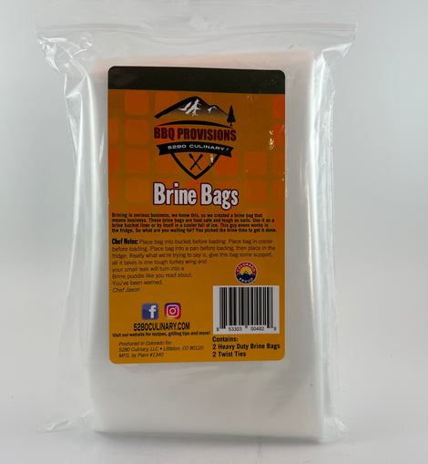 BBQ Provisions Brine Bag 2 pack