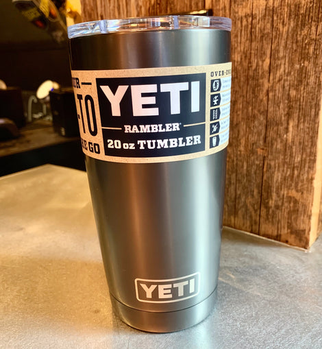 Yeti Rambler 20oz Tumbler in Graphite - Buy BBQ Cups & Mugs