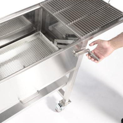 IG CHARCOAL STAINLESS BBQ PORTABLE CHARCOAL GRILL - FREE SHIPPING